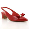 Pierre Cardin Sade Slingback Heels - Red