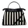 Pierre Cardin Safiya Satchel - Black/White