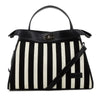 Pierre Cardin Safiya Satchel - Black/White