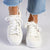 Pierre Cardin Sandrine 1 Lace Up Sneaker - White-Pierre Cardin-Buy shoes online