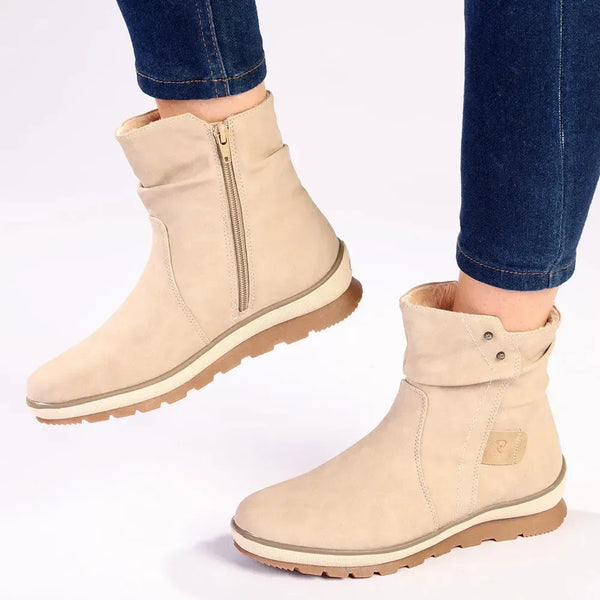 Pierre Cardin Seval Short Bootie - Beige