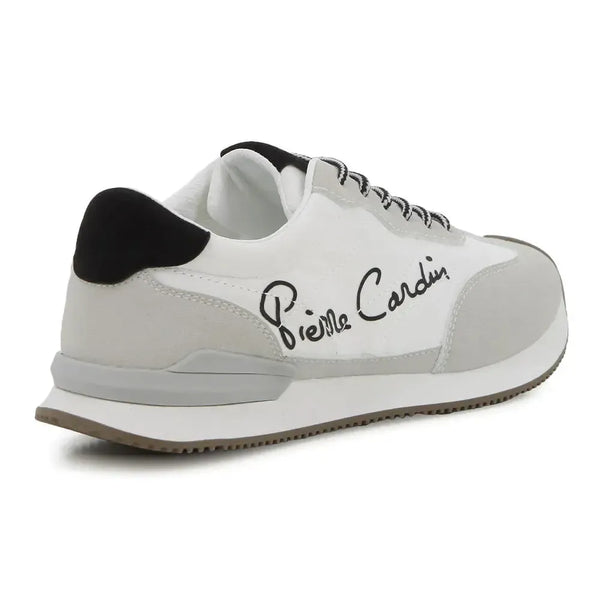Pierre Cardin Signature Sneaker - White Grey