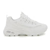 Pierre Cardin Sirene 1 Lace Up Sneaker- White/Grey