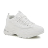 Pierre Cardin Sirene 1 Lace Up Sneaker- White/Grey