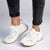 Pierre Cardin Sirene Lace Up Sneaker- White/Rose Gold-Pierre Cardin-Buy shoes online