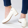 Pierre Cardin Sophie Block Heel - White-Pierre Cardin-Buy shoes online