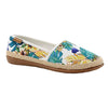 Pierre Cardin St Tropez Espadrille Slip On - White Floral-Pierre Cardin-Buy shoes online