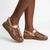 Pierre Cardin Tayla Thong Sandals - Light Gold