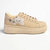 Pierre Cardin Valentine Floral Sneaker - Khaki-Pierre Cardin-Buy shoes online