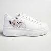 Pierre Cardin Valentine Floral Sneaker - White-Pierre Cardin-Buy shoes online