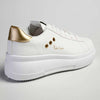 Pierre Cardin Valentine Sneaker - White / Gold-Pierre Cardin-Buy shoes online