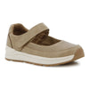 Pierre Cardin Velcro Strap Flat - Beige