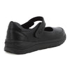 Pierre Cardin Velcro Strap Flat - Black