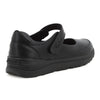 Pierre Cardin Velcro Strap Flat - Black