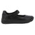 Pierre Cardin Velcro Strap Flat - Black