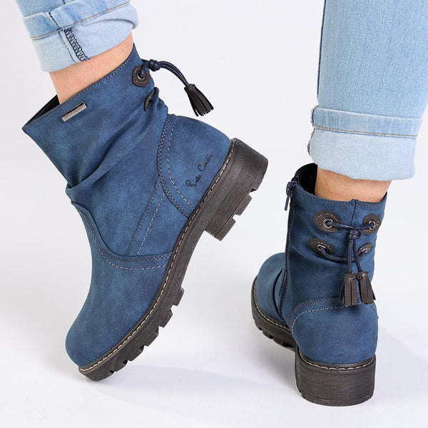 Pierre Cardin Verane 2 Boot - Denim Blue-Pierre Cardin-Buy shoes online