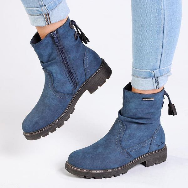 Pierre Cardin Verane 2 Boot - Denim Blue-Pierre Cardin-Buy shoes online