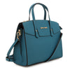 Pierre Cardin Vivian Structured Satchel - Teal