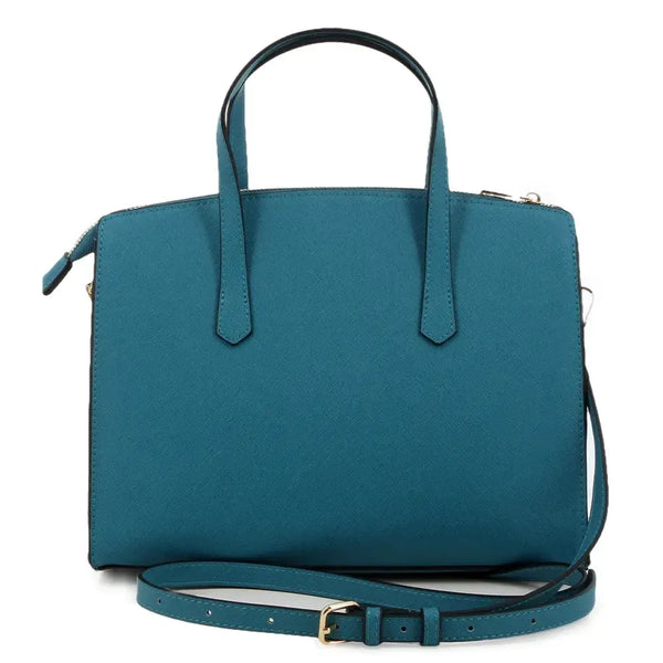 Pierre Cardin Vivian Structured Satchel - Teal