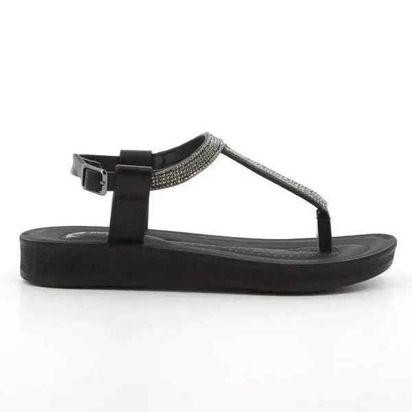 Pierre Cardin Yana Sandal - Black