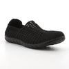 Rock Spring Arbatax Woven Elasticated Slip On - Black-Rock Spring-Buy shoes online