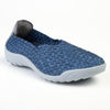 Rock Spring Imola Woven Elasticated Slip On - Navy/Grey-Rock Spring-Buy shoes online