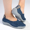 Rock Spring Imola Woven Elasticated Slip On - Navy/Grey-Rock Spring-Buy shoes online