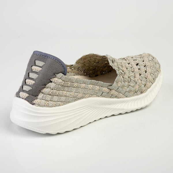 Rock Spring Tosh Woven Slip On - Beige/White-Rock Spring-Buy shoes online