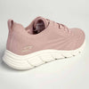 Skechers Bobs B Flex Lace Up Sneaker - Blush Satin-Skechers-Buy shoes online