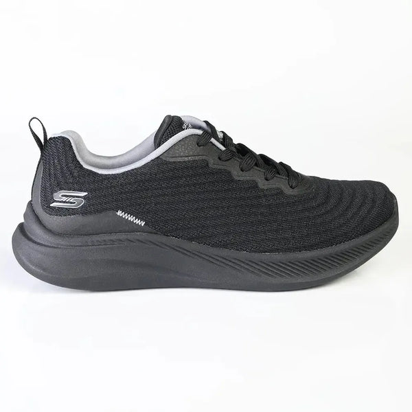 Skechers Bobs Moda Flex Lace Sneaker - Black
