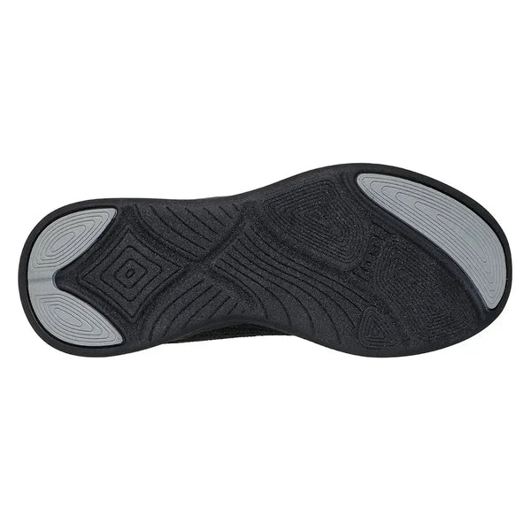 Skechers Bobs Moda Flex Lace Sneaker - Black