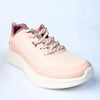 Skechers Bobs Moda Flex Lace Sneaker - Blush Satin