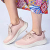 Skechers Bobs Moda Flex Lace Sneaker - Blush Satin