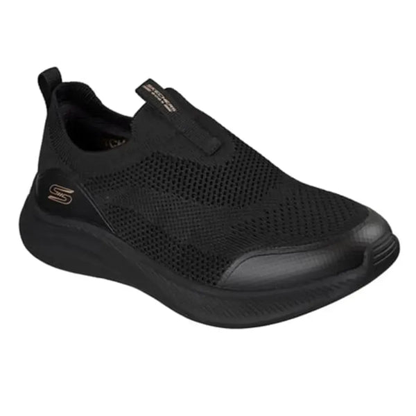 Skechers Bobs Moda Flex Slip On Sneaker - Black