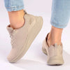 Skechers Bobs Moda Flex Sport Sneaker - Taupe