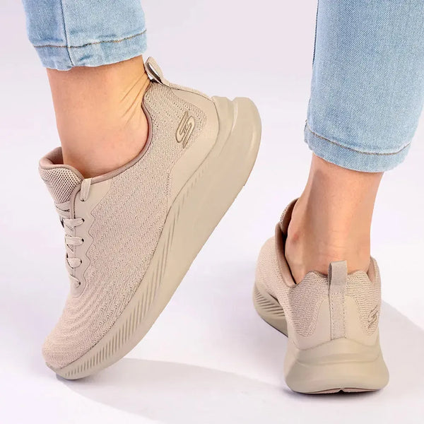 Skechers Bobs Moda Flex Sport Sneaker - Taupe