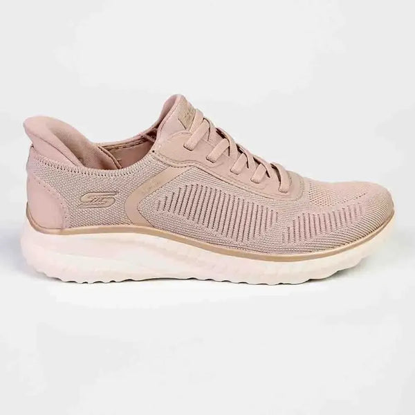 Skechers Bobs Squad Chaos Slip-On Sneaker - Natural Gold