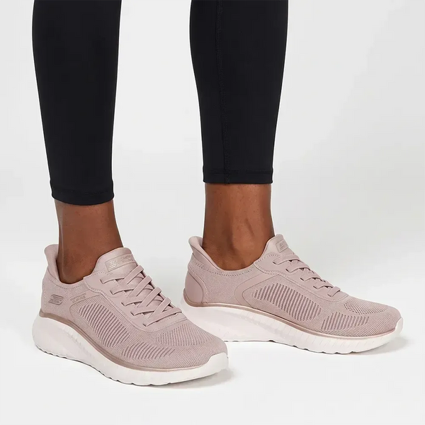 Skechers Bobs Squad Chaos Slip-On Sneaker - Natural Gold