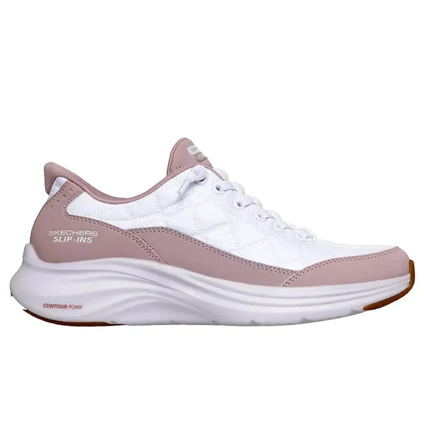 Skechers Contour Foam Sneaker - White Lavender