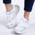 Skechers Edgeride Lace Up Sneaker - White