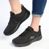 Skechers Go Walk Joy Lace Up Sneaker - Black-Skechers-Buy shoes online