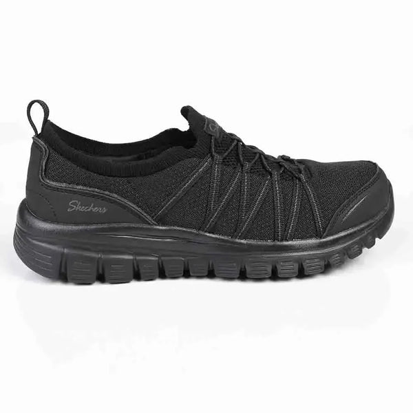 Skechers Graceful Slip-On Sneaker - Black