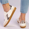 Skechers Hotshot Classic Court Sneaker - White Rose Gold