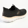 Skechers Summits Lace Up Sneaker - Black Rose-Skechers-Buy shoes online