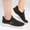 Skechers Summits Lace Up Sneaker - Black Rose-Skechers-Buy shoes online