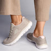 Skechers Summits Sneaker - Taupe / Pink-Skechers-Buy shoes online