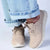 Skechers Womens Bobs Flex LO Lace Sneaker - Tan