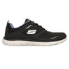 Skechers Womens Summits Sports Sneaker - Black/Blue