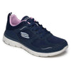 Skechers Womens Summits Sports Sneaker - Navy/Pink