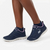 Skechers Womens Summits Sports Sneaker - Navy/Pink